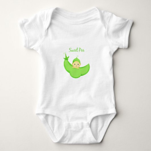 Sweet Pea Baby Romper (Voorkant)