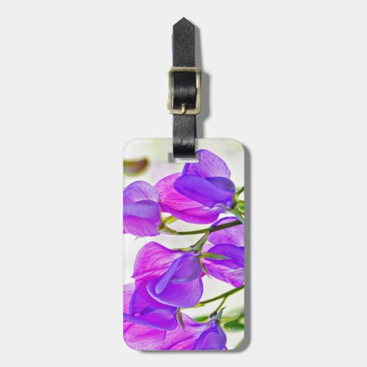 Sweet Pea Bagagelabel (Voorkant verticaal)