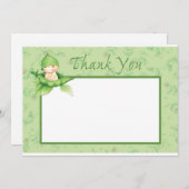 Sweet Pea Bedankkaart (Voorkant / Achterkant)