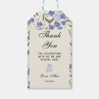 Sweet Pea Bedankt voor het vieren met ons Cadeaulabel