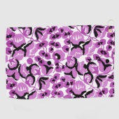 Sweet Pea (Berry) Fine Art Golfhanddoek (Horizontaal)