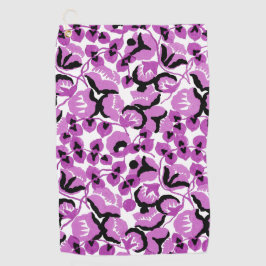 Sweet Pea (Berry) Fine Art Golfhanddoek
