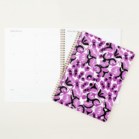 Sweet Pea (Berry) Fine Art Planner (Display)
