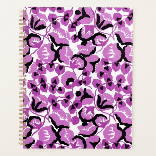 Sweet Pea (Berry) Fine Art Planner (Voorkant)