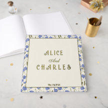 Sweet Pea Bloemen Blauw en Crème