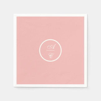 Sweet Pea Bloemen Roze en Crème Servet