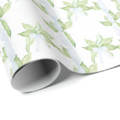 Sweet Pea Blue Boy Baby shower Cadeaupapier (Rol Hoek)