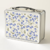 Sweet pea Blue en crème (Achterkant)