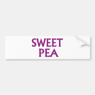 Sweet Pea Bumpersticker