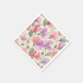 Sweet Pea Charming Retro Pastel Servet (Hoek)