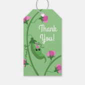 Sweet Pea Cute 1e verjaardag Cadeaulabel (Voorkant)