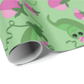 Sweet Pea Cute 1e verjaardag Cadeaupapier (Rol Hoek)