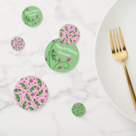 Sweet Pea Cute 1e verjaardag Confetti