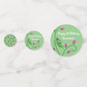 Sweet Pea Cute 1e verjaardag Confetti (Voorkanten)