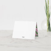 Sweet Pea Cute 1e verjaardag Kaart (Achterkant)