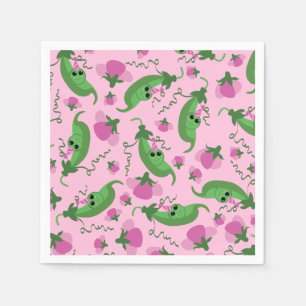 Sweet Pea Cute 1e verjaardag Servet