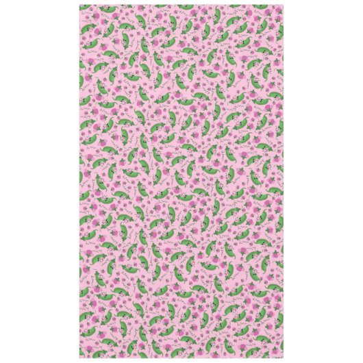 Sweet Pea Cute 1e verjaardag Tafelkleed (Voorkant)