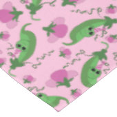 Sweet Pea Cute 1e verjaardag Tafelkleed (Gekanteld)