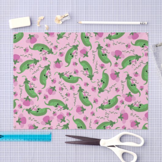 Sweet Pea Cute 1e verjaardag Tissuepapier (Craft)