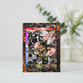 Sweet Pea Fairy Briefkaart (Staand voorkant)