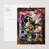 Sweet Pea Fairy Briefkaart (Voorkant / Achterkant)