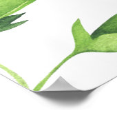 Sweet Pea First Birthday Milestone Birthday Poster (Hoek)