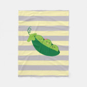 Sweet Pea Fleece Deken (Voorkant)