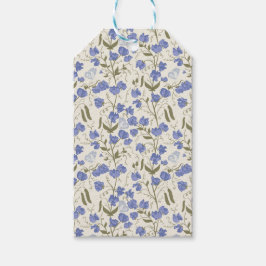 Sweet Pea Floral Blue en Cream Wedding Favoriet La Cadeaulabel