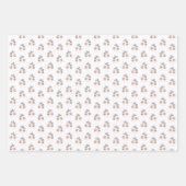 Sweet Pea Floral Waterverf Wrapping Paper (Voorkant)