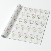 Sweet Pea Flower Cadeaupapier (Uitgerold)