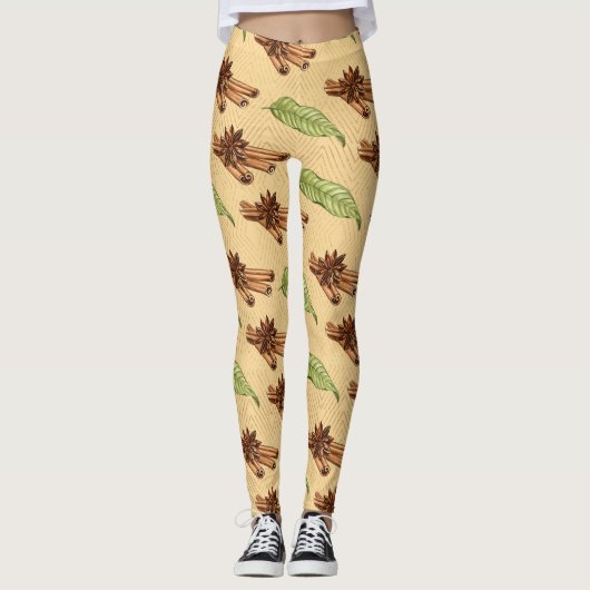 Sweet Pea Flower Leggings (Voorkant)