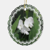 Sweet Pea Flower Ornament (Links)