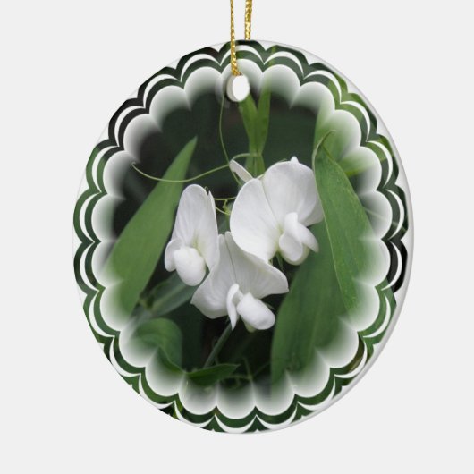 Sweet Pea Flower Ornament (Links)