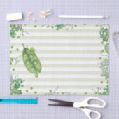 Sweet Pea Green grillige polka dot Baby shower Tissuepapier (Craft)