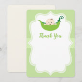 Sweet Pea Green Kaart (Voorkant / Achterkant)