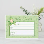 Sweet Pea Kaart (Staand voorkant)