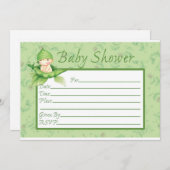 Sweet Pea Kaart (Voorkant / Achterkant)