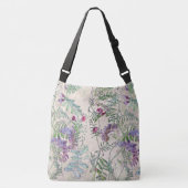 Sweet Pea Lathyrus Wildflower Flowers Canvas tas (Voorkant)