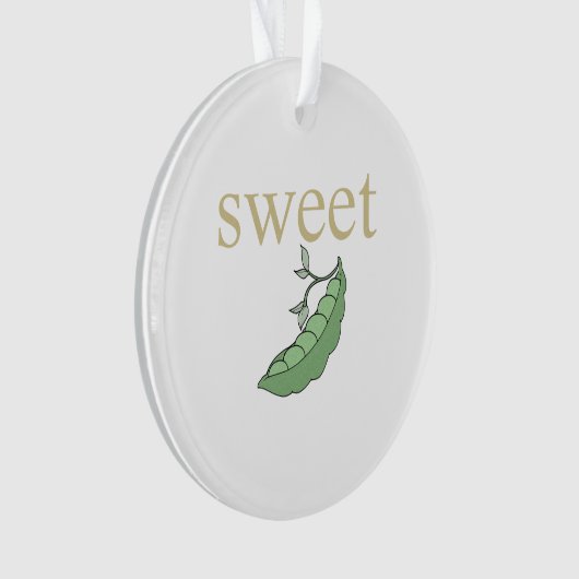 Sweet Pea Liefje Persoonlijk Sweetie Persona Ornament (voorkant)
