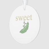 Sweet Pea Liefje Persoonlijk Sweetie Persona Ornament (voorkant)