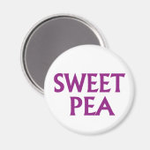 Sweet Pea Magneet (Voorkant / Achterkant)