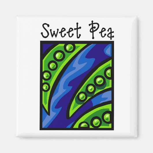 Sweet Pea Magneet (Voorkant)