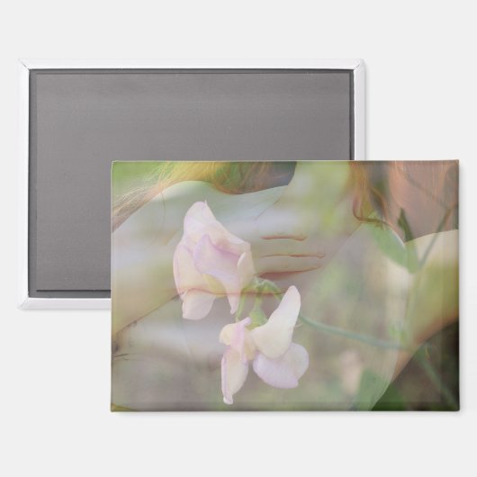 Sweet Pea Magnet (Voorkant / Achterkant)