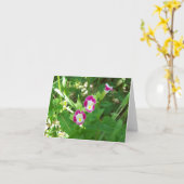 Sweet Pea Note Kaart (Gele Bloem)