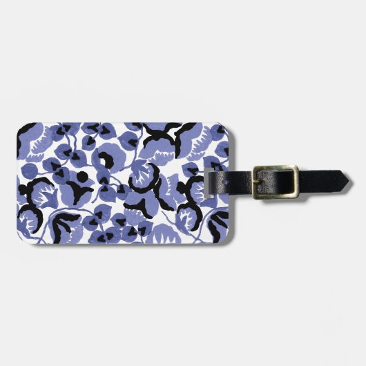 Sweet Pea (Periwinkle) Fine Art Bagagelabel (Voorkant horizontaal)