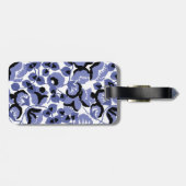 Sweet Pea (Periwinkle) Fine Art Bagagelabel (Achterkant horizontaal)