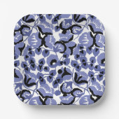 Sweet Pea (Periwinkle) Fine Art Papieren Bordje (Voorkant)