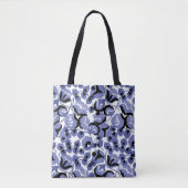 Sweet Pea (Periwinkle) Fine Art Tote Bag (Voorkant)