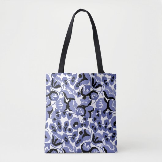 Sweet Pea (Periwinkle) Fine Art Tote Bag (Voorkant)