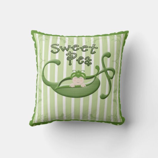 Sweet Pea Pillow Kussen (Achterkant)